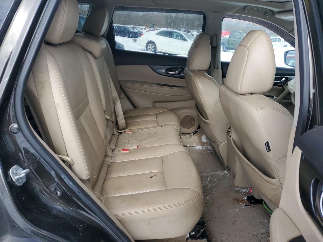 2014 Nissan Rogue VIN 5N1AT2MV6EC801854 Copart auction photo, rear end / all over damage thumbnail 11