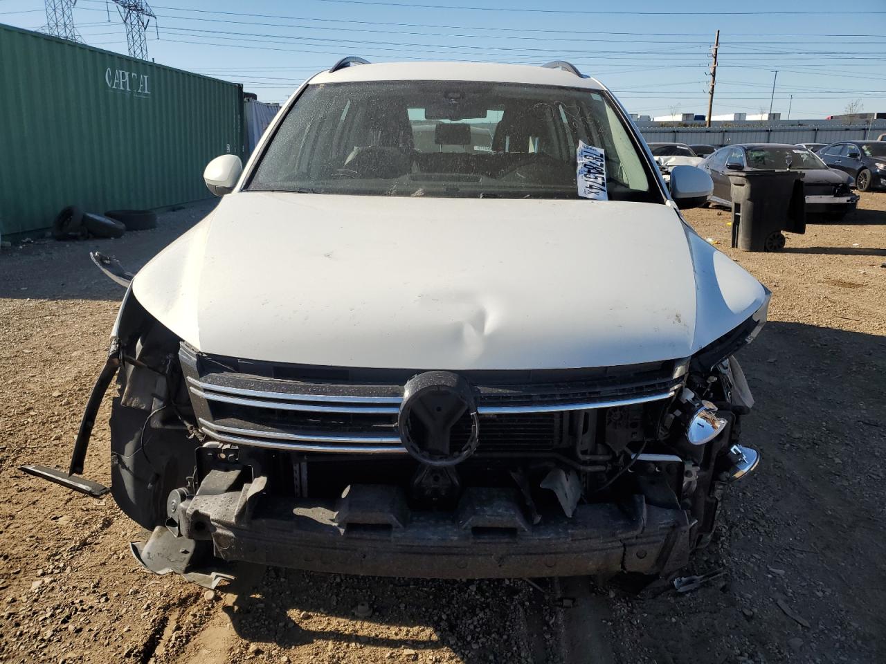 2016 Volkswagen Tiguan VIN WVGBV7AX1GW572017 Copart auction photo, front end / mechanical damage thumbnail 5