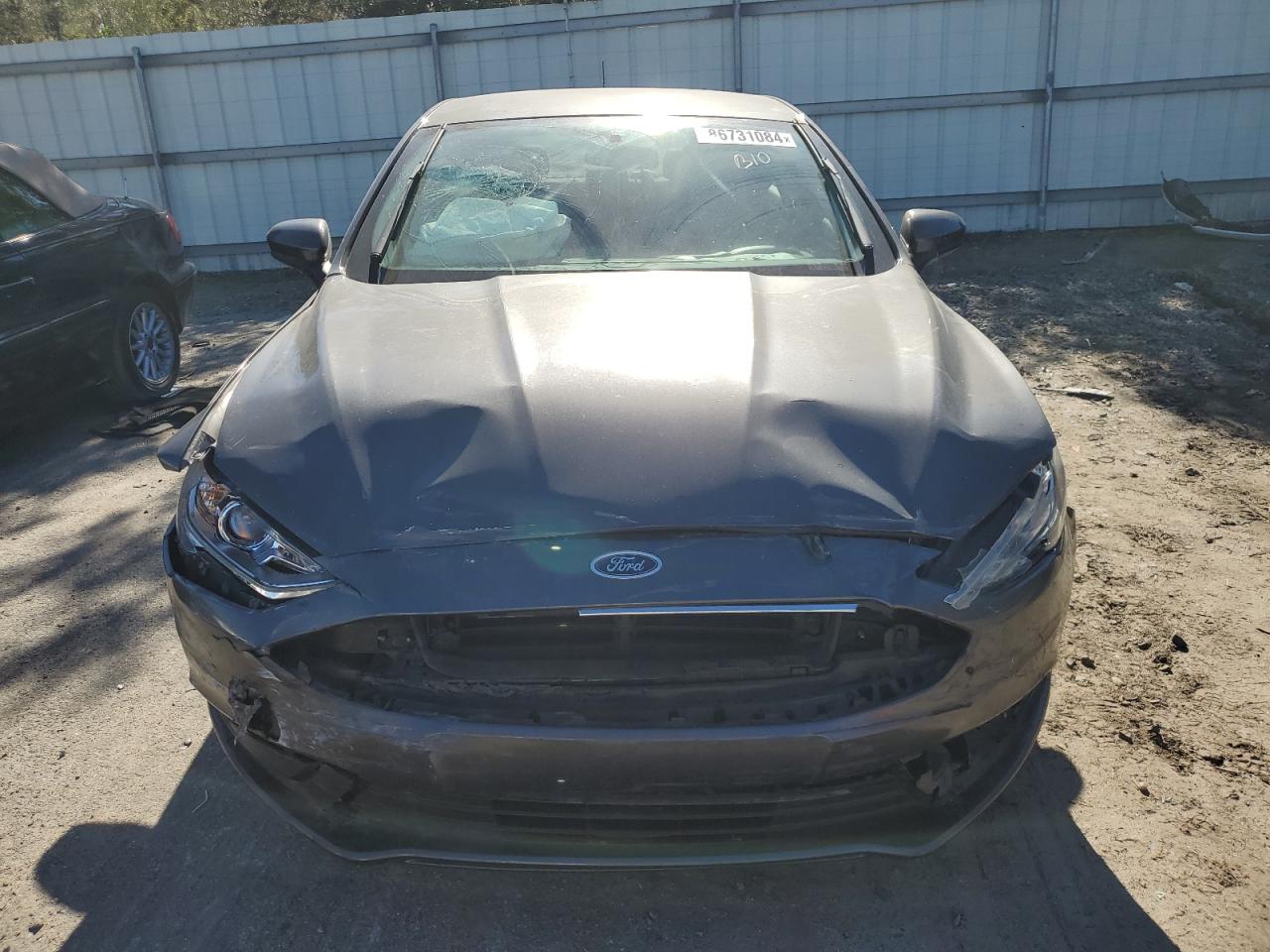 2018 Ford Fusion VIN 3FA6P0H76JR270476 Copart auction photo, front end / side damage thumbnail 5