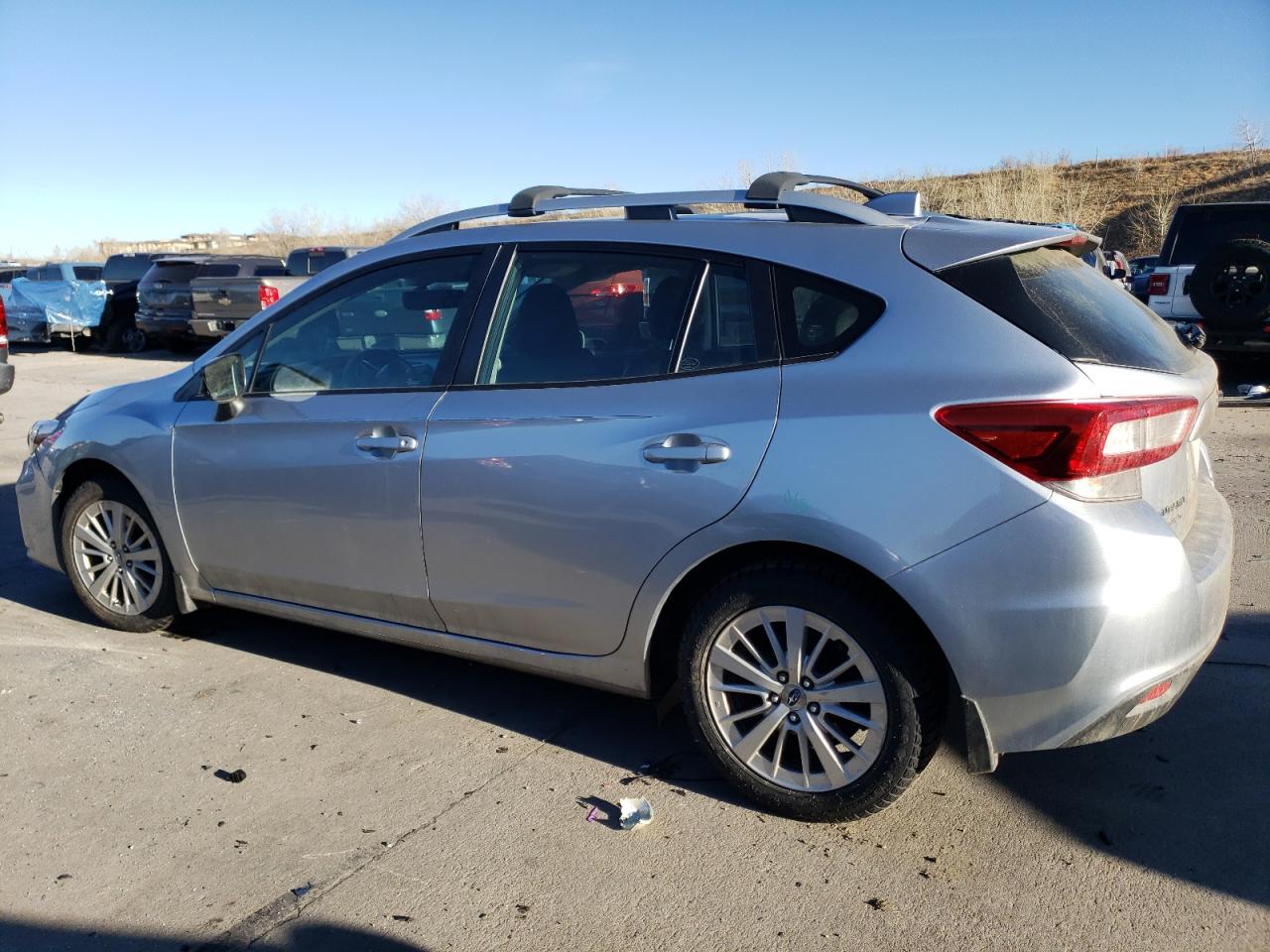2018 Subaru Impreza VIN 4S3GTAD67J3727887 Copart auction photo, undercarriage / hail damage thumbnail 2