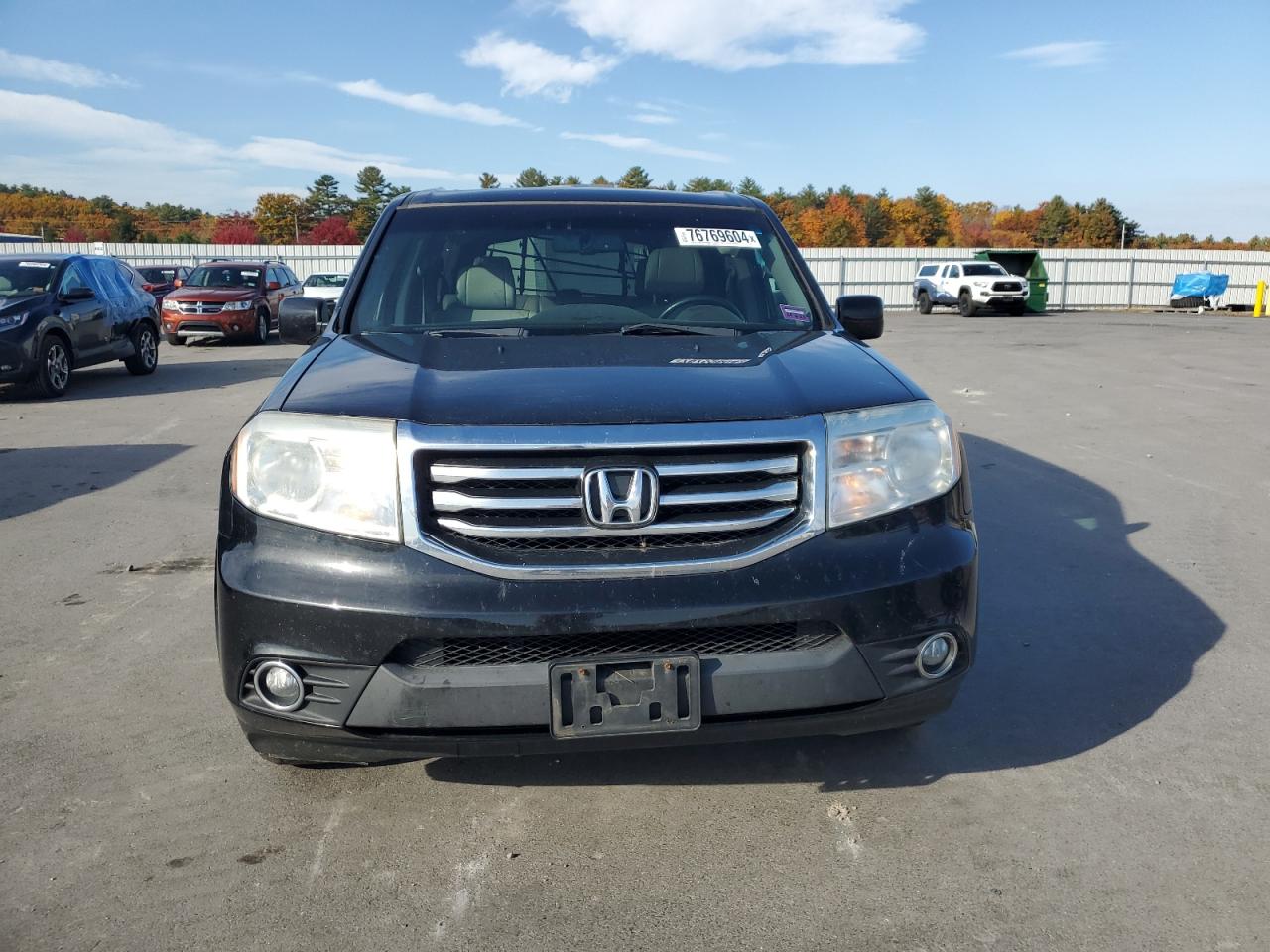 2014 Honda Pilot VIN 5FNYF4H79EB032657 Copart auction photo, side damage thumbnail 5