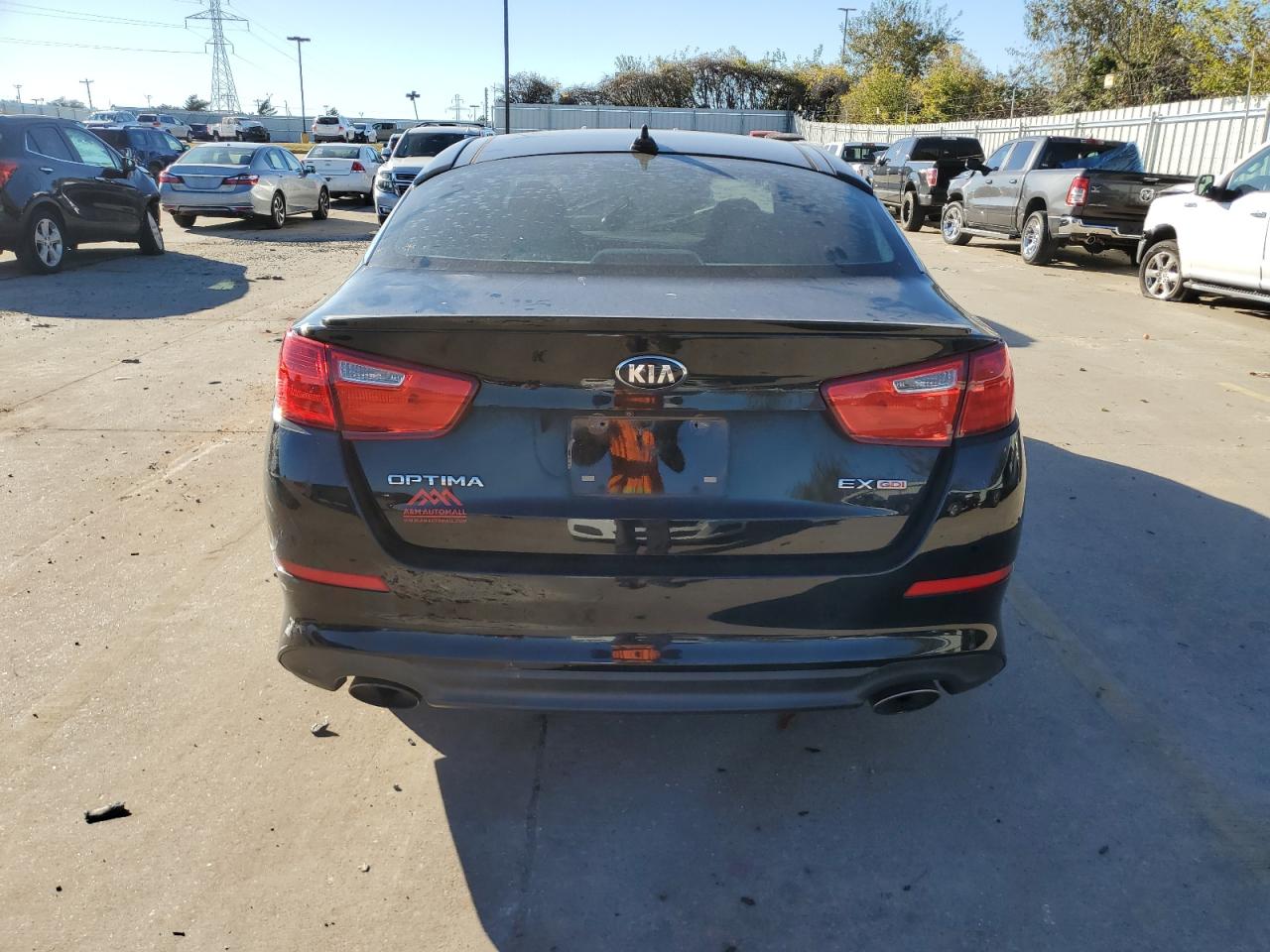 2014 KIA Optima VIN 5XXGN4A79EG260941 Copart auction photo, all over / mechanical damage thumbnail 6