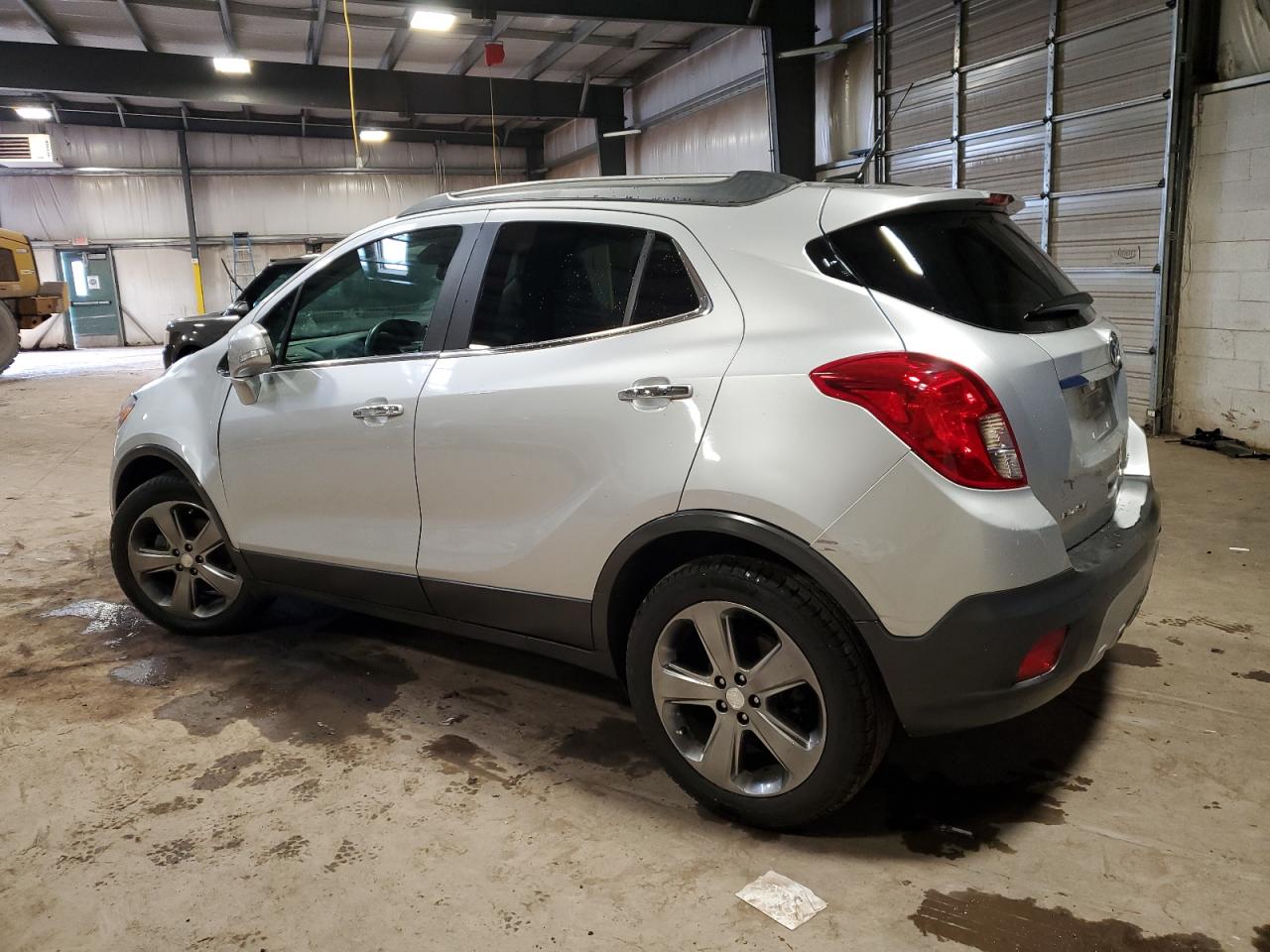 2014 Buick Encore VIN KL4CJBSB1EB777054 Copart auction photo, front end / rear end damage thumbnail 2