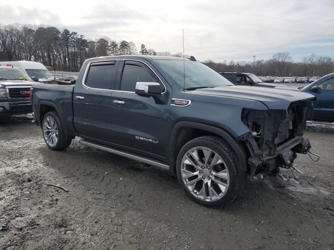 2019 GMC Sierra VIN 1GTU9FEL7KZ394978 Copart auction photo, front end / minor dent/scratches damage thumbnail 4