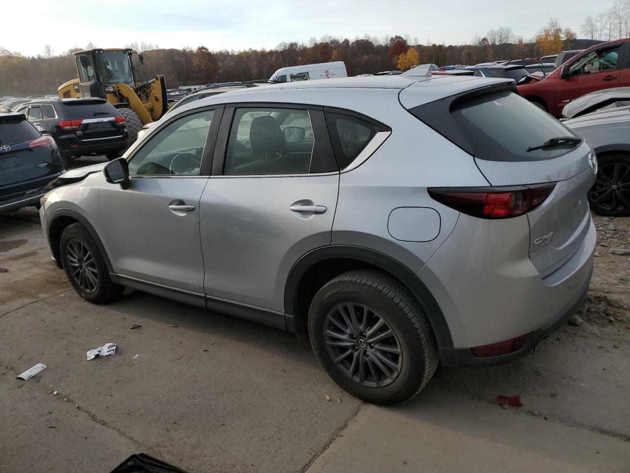 2019 Mazda CX-5 VIN JM3KFBBM6K0690141 Copart auction photo, front end damage thumbnail 2