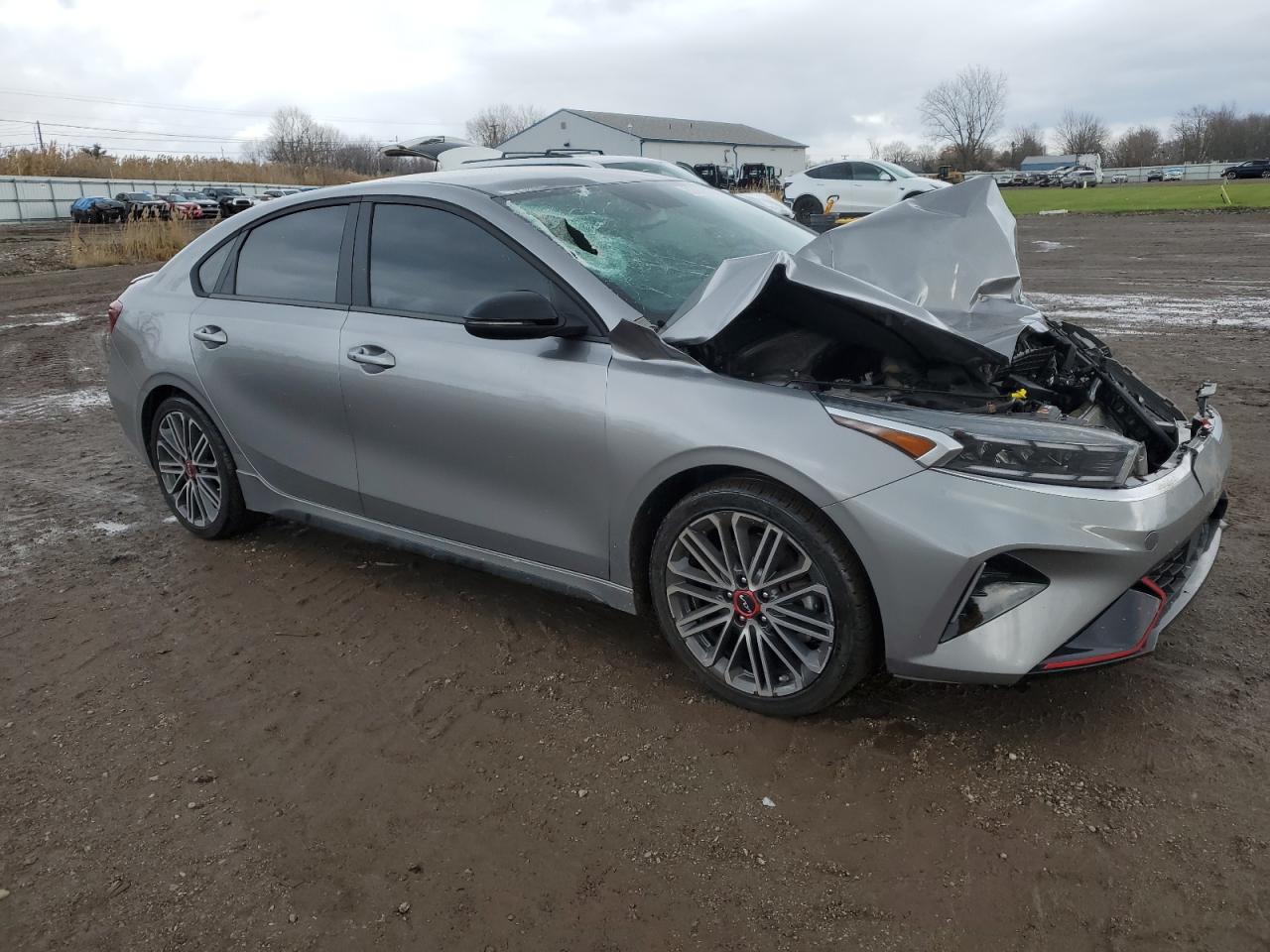 2023 KIA Forte VIN 3KPF44AC1PE521700 Copart auction photo, front end damage thumbnail 4
