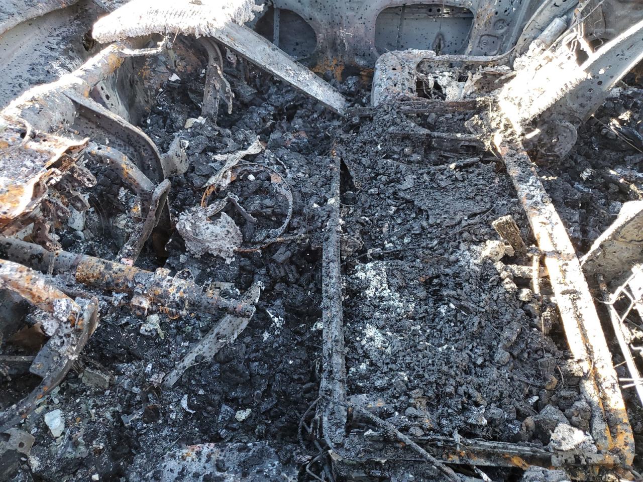 2008 Toyota Tundra VIN 5TBDV58118S494643 Copart auction photo, burn damage thumbnail 7