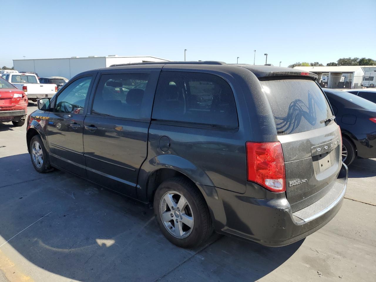 2012 Dodge Caravan VIN 2C4RDGCGXCR268092 Copart auction photo, all over / stripped damage thumbnail 2