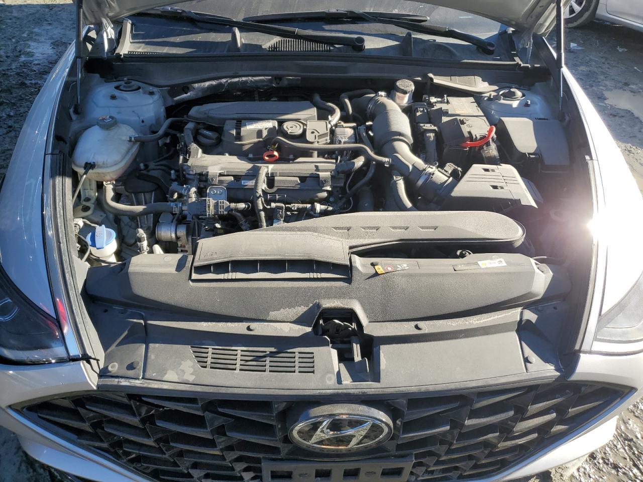 2023 Hyundai Sonata VIN KMHL44J22PA311048 Copart auction photo, undercarriage / front end damage thumbnail 12