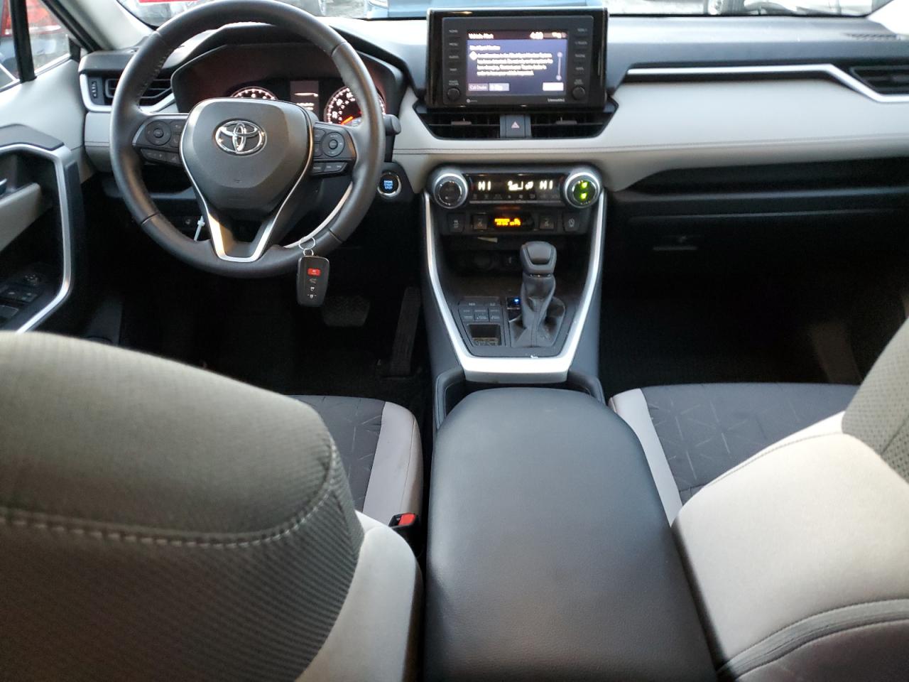 2022 Toyota RAV 4 VIN 2T3P1RFV9NC303656 Copart auction photo, side damage thumbnail 8