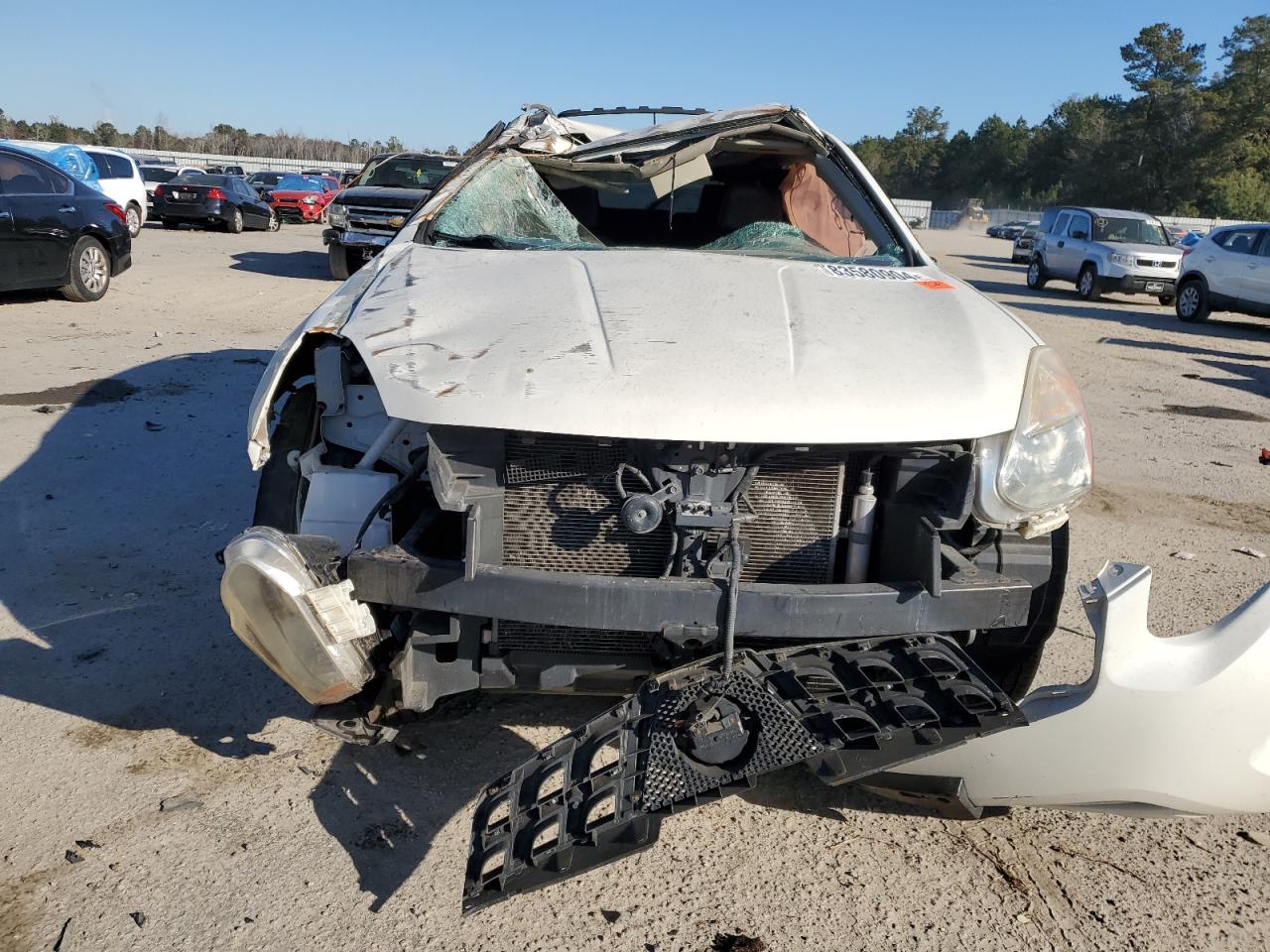 2013 Nissan Rogue VIN JN8AS5MV4DW657084 Copart auction photo, all over / rollover damage thumbnail 5