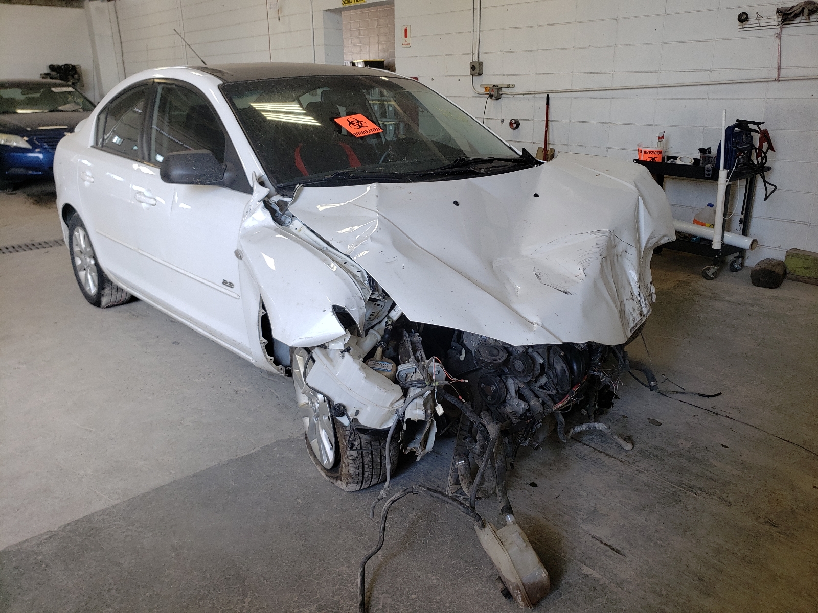 2009 Mazda 3 VIN JM1BK323091190854