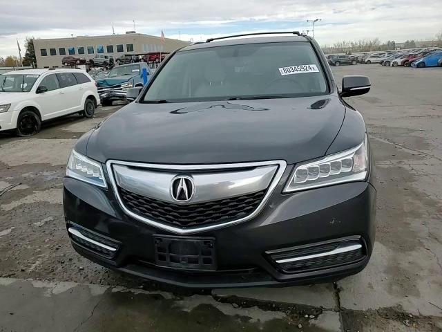 2014 Acura MDX VIN 5FRYD4H21EB029471 Copart auction photo, hail damage thumbnail 14