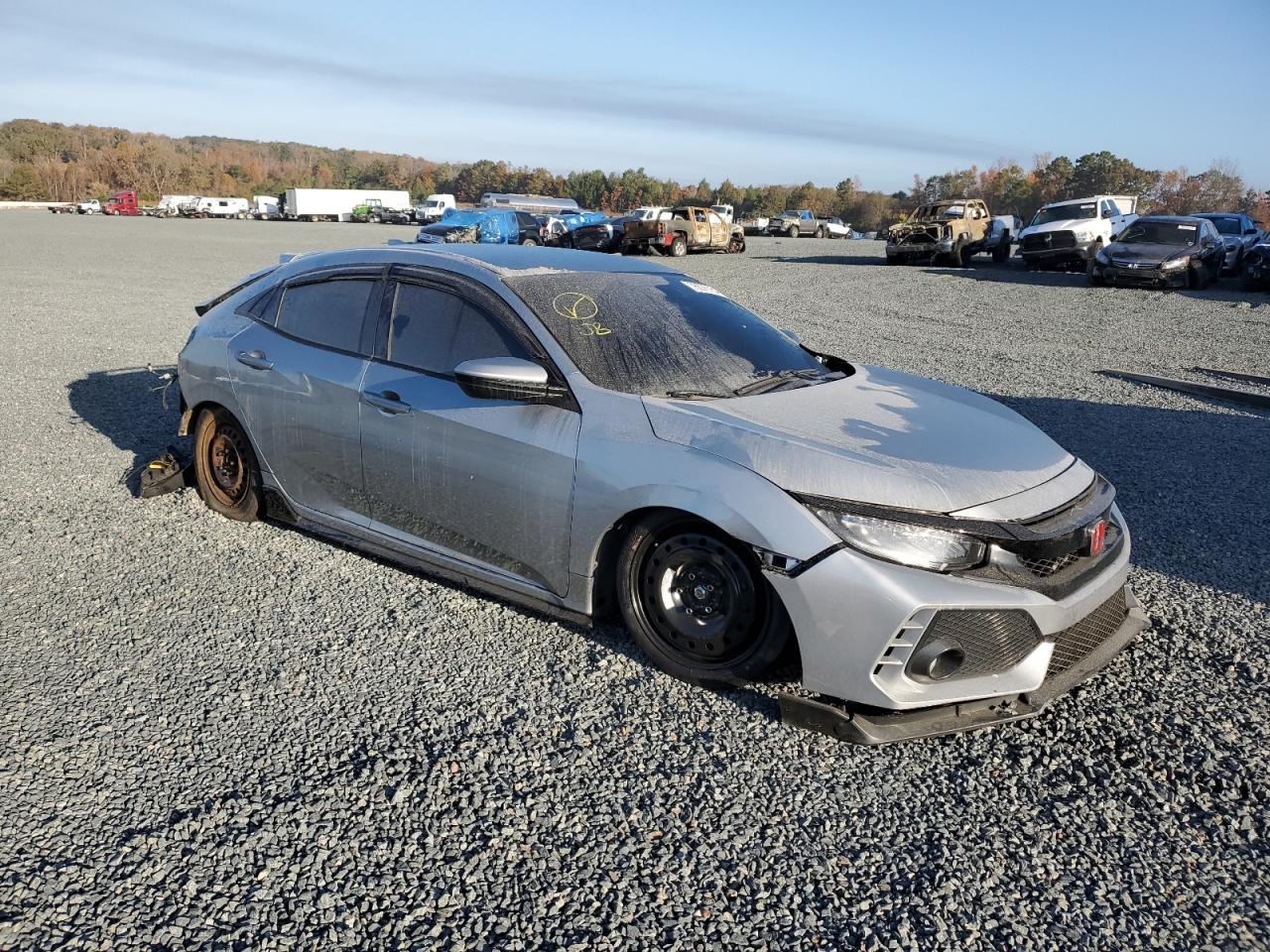 2017 Honda Civic VIN SHHFK7G40HU204380 Copart auction photo, all over damage thumbnail 4