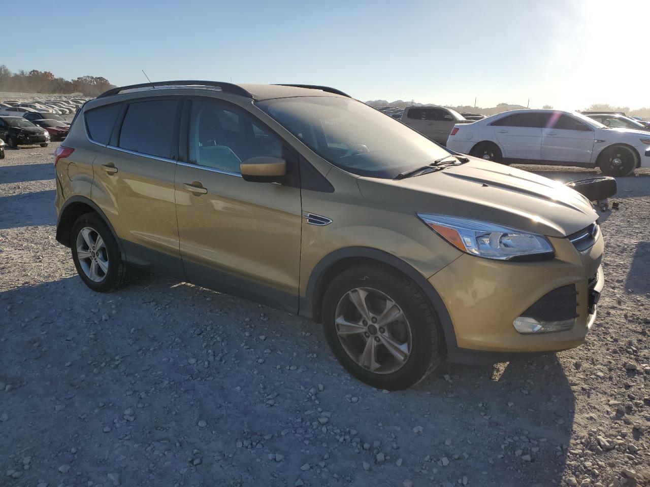 2014 Ford Escape VIN 1FMCU0GX7EUC61075 Copart auction photo, all over damage thumbnail 4
