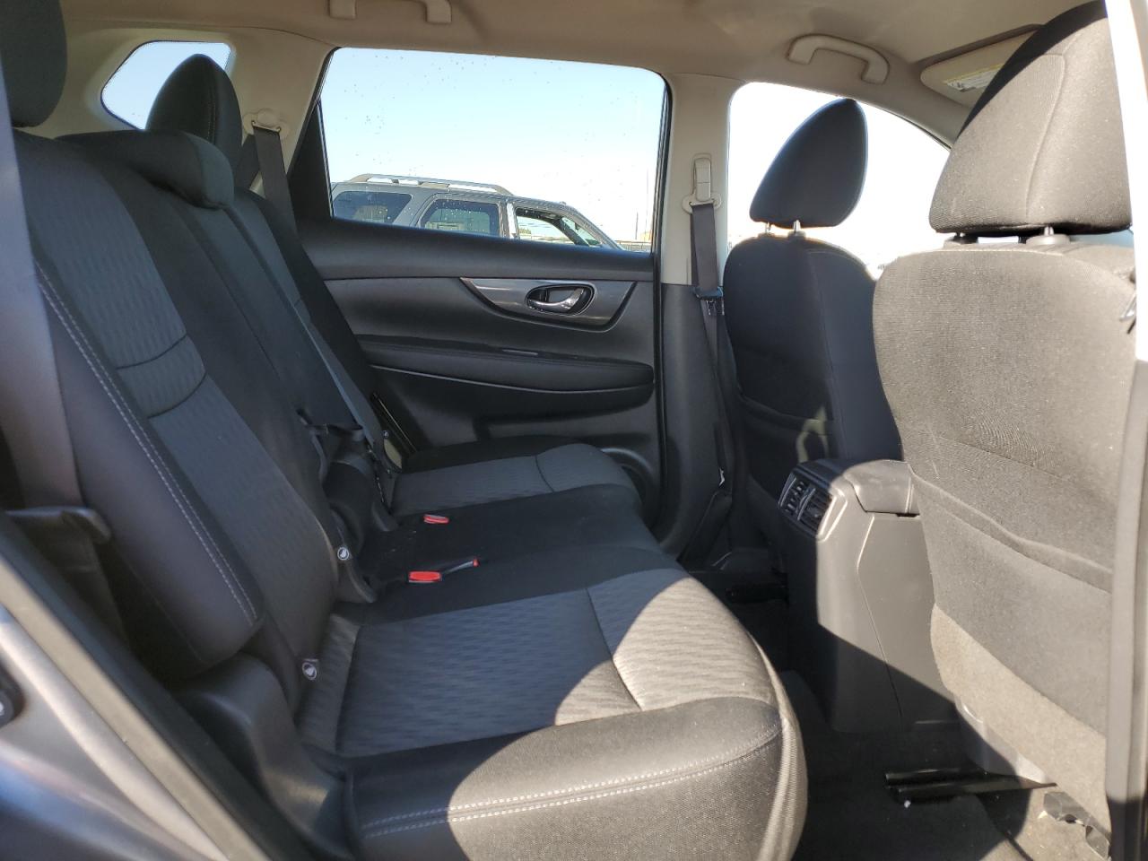 2017 Nissan Rogue VIN KNMAT2MV6HP542574 Copart auction photo, front end / side damage thumbnail 11