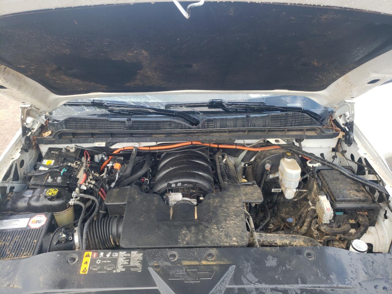 2018 Chevrolet Silverado VIN 3GCUKREC1JG487872 Copart auction photo, rollover damage thumbnail 11