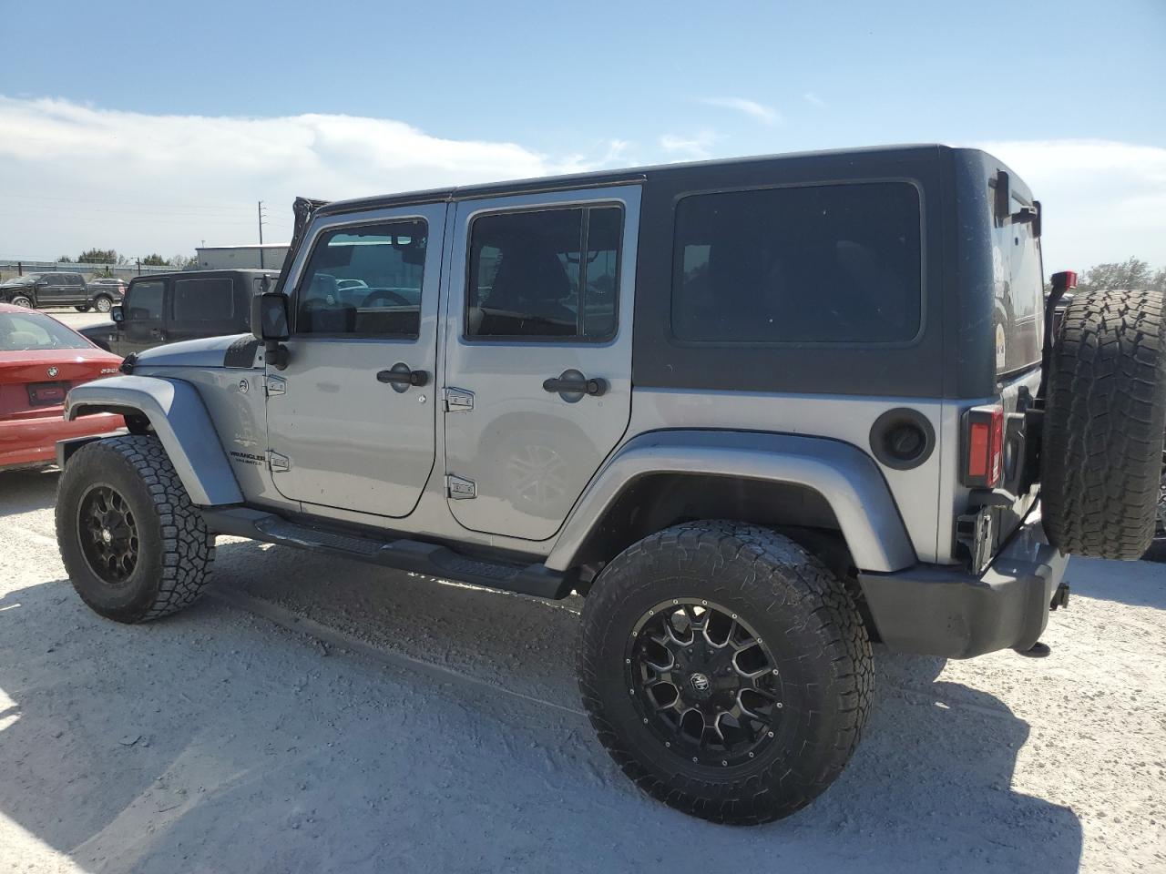 2013 Jeep Wrangler VIN 1C4BJWEG2DL675366 Copart auction photo, water/flood damage thumbnail 2