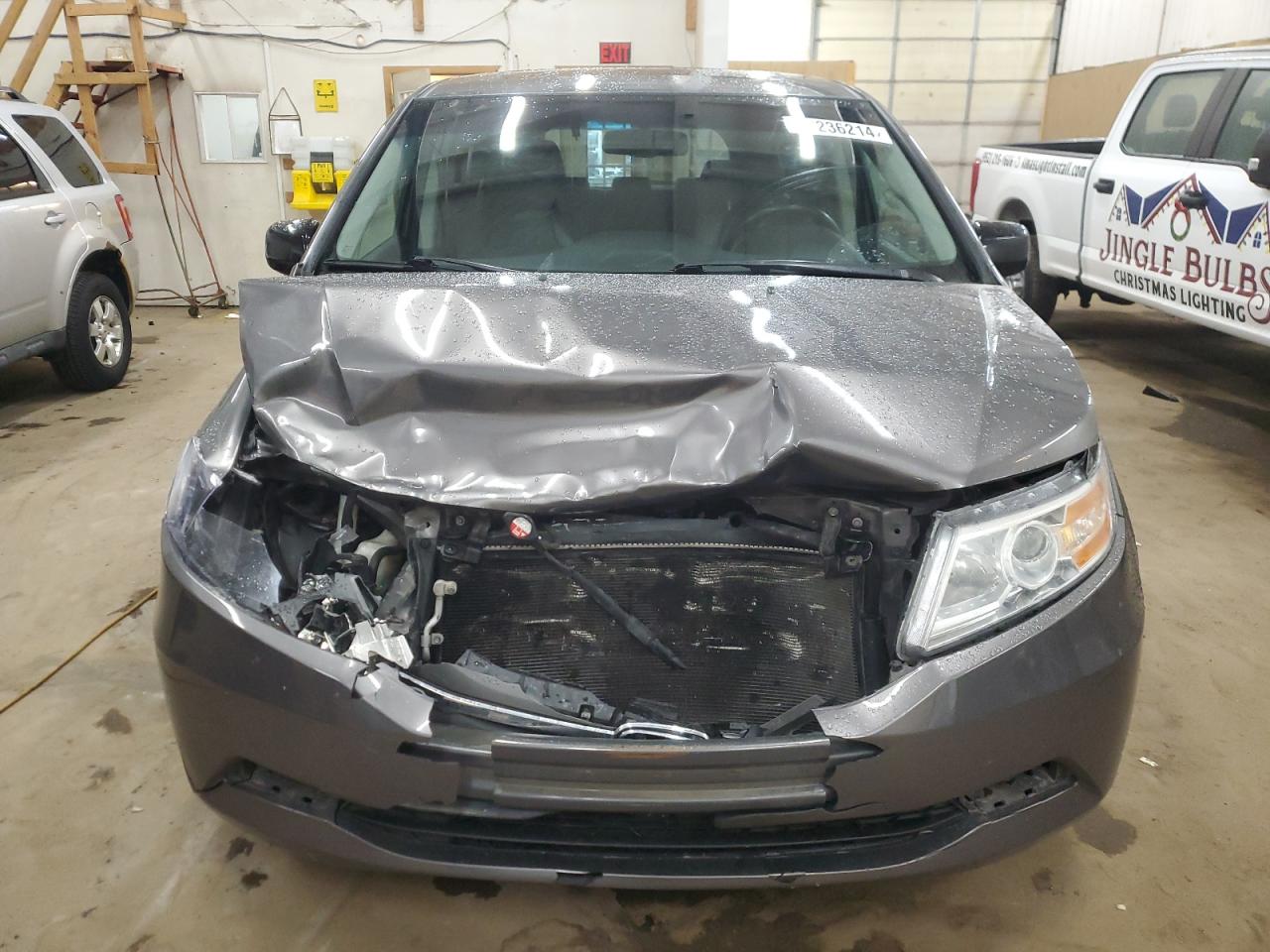 2013 Honda Odyssey VIN 5FNRL5H6XDB063540 Copart auction photo, front end damage thumbnail 5