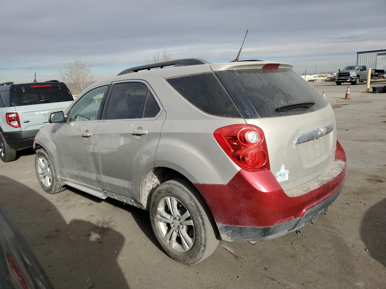 2012 Chevrolet Equinox VIN 2GNALPEK9C6322945 Copart auction photo, front end / side damage thumbnail 2