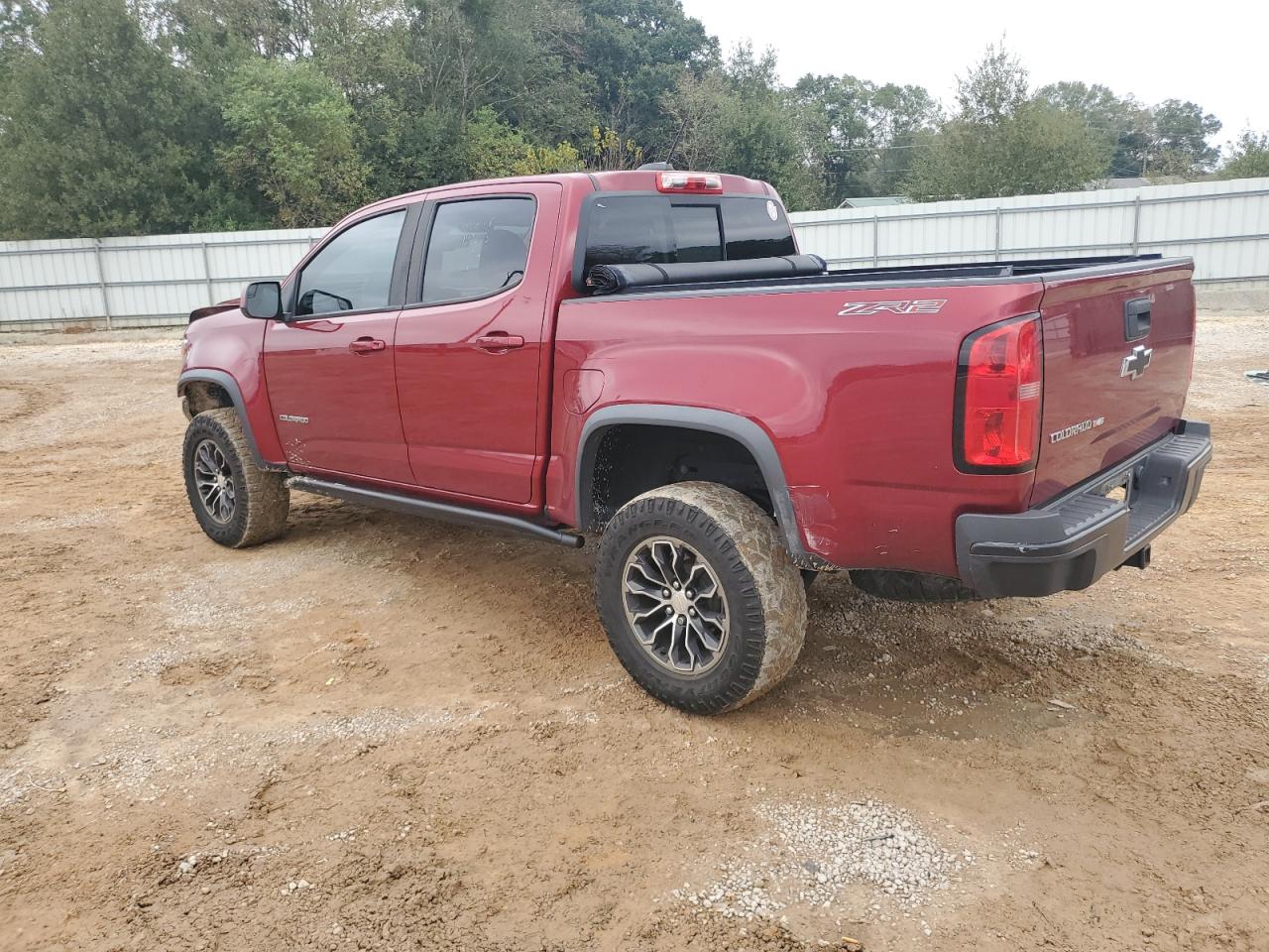 2019 Chevrolet Colorado VIN 1GCGTEENXK1129738 Copart auction photo, front end damage thumbnail 2