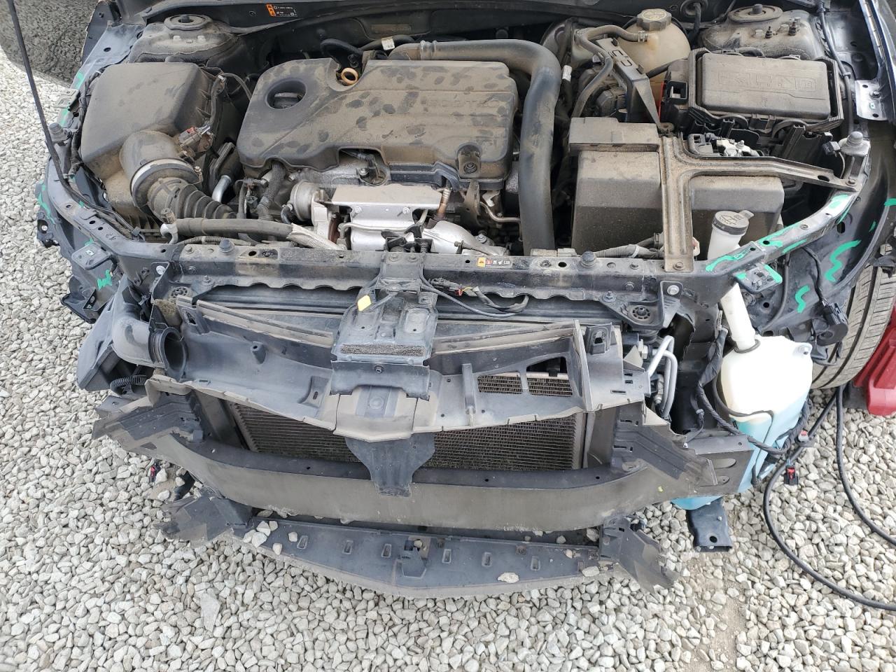 2020 Chevrolet Malibu VIN 1G1ZD5ST8LF092856 Copart auction photo, front end damage thumbnail 11