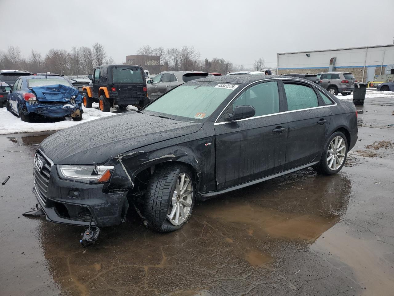 2014 Audi A4 VIN WAUFFAFLXEN002376