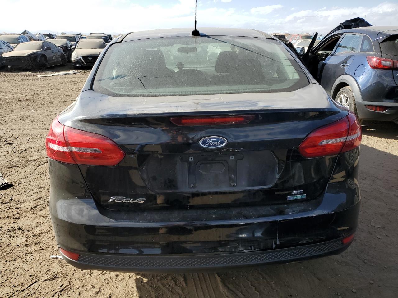 2017 Ford Focus VIN 1FADP3FE3HL293846 Copart auction photo, side damage thumbnail 6
