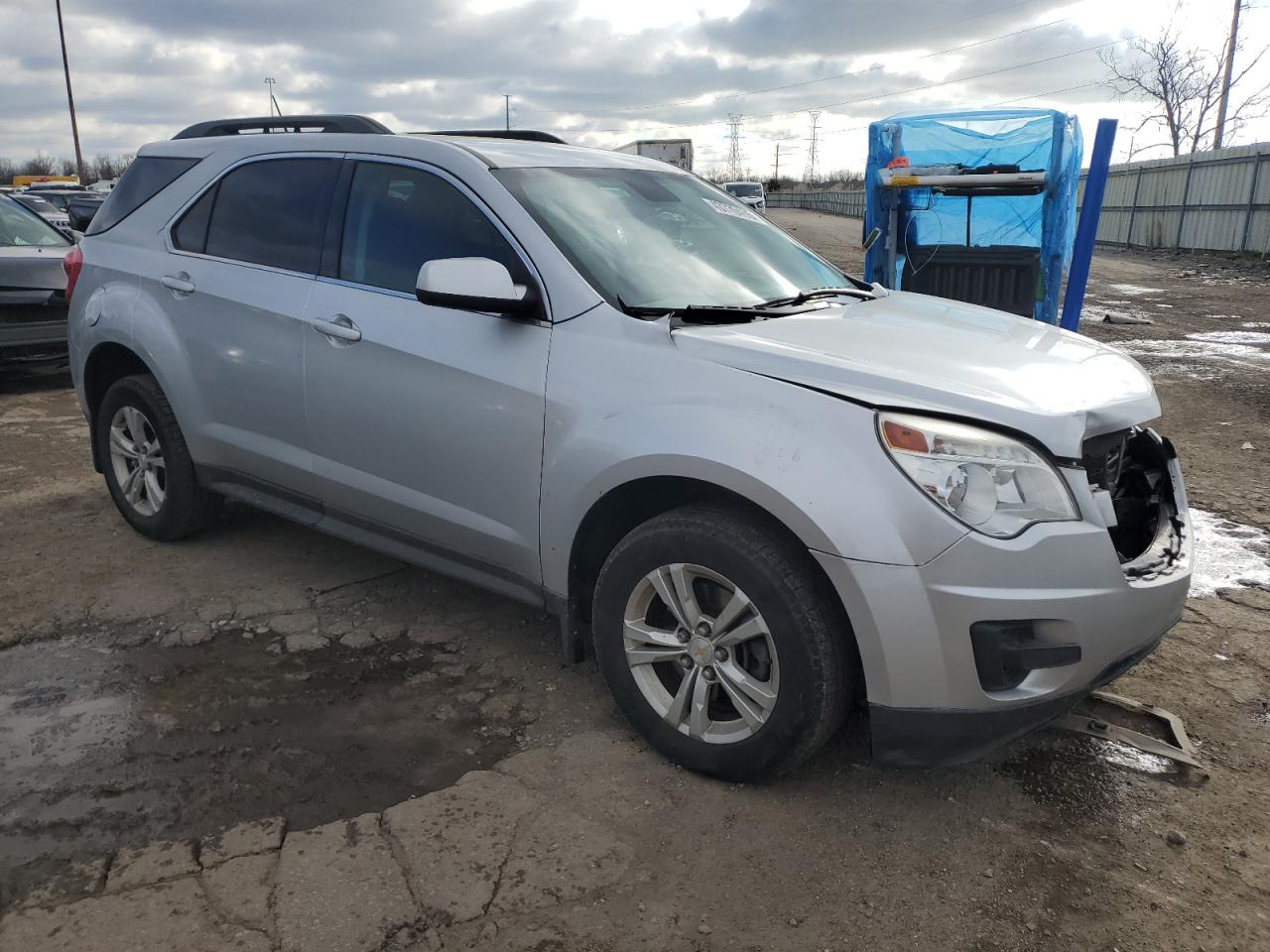 2014 Chevrolet Equinox VIN 2GNFLFEK5E6288960 Copart auction photo, front end damage thumbnail 4