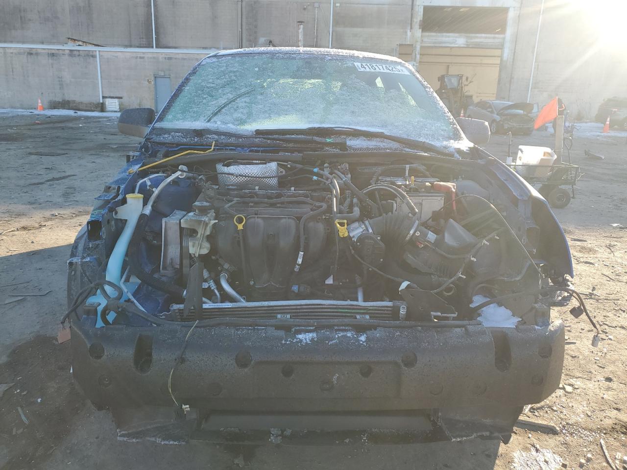 2011 Ford Focus VIN 1FAHP3EN0BW187539 Copart auction photo, front end / minor dent/scratches damage thumbnail 5