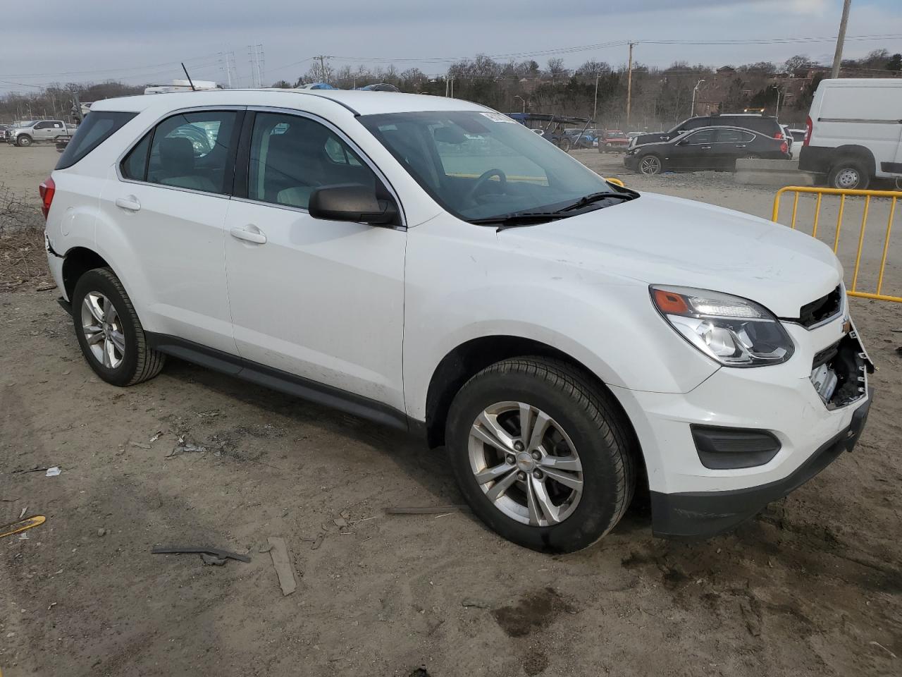 2016 Chevrolet Equinox VIN 2GNALBEKXG1165612 Copart auction photo, front end / rear end damage thumbnail 4