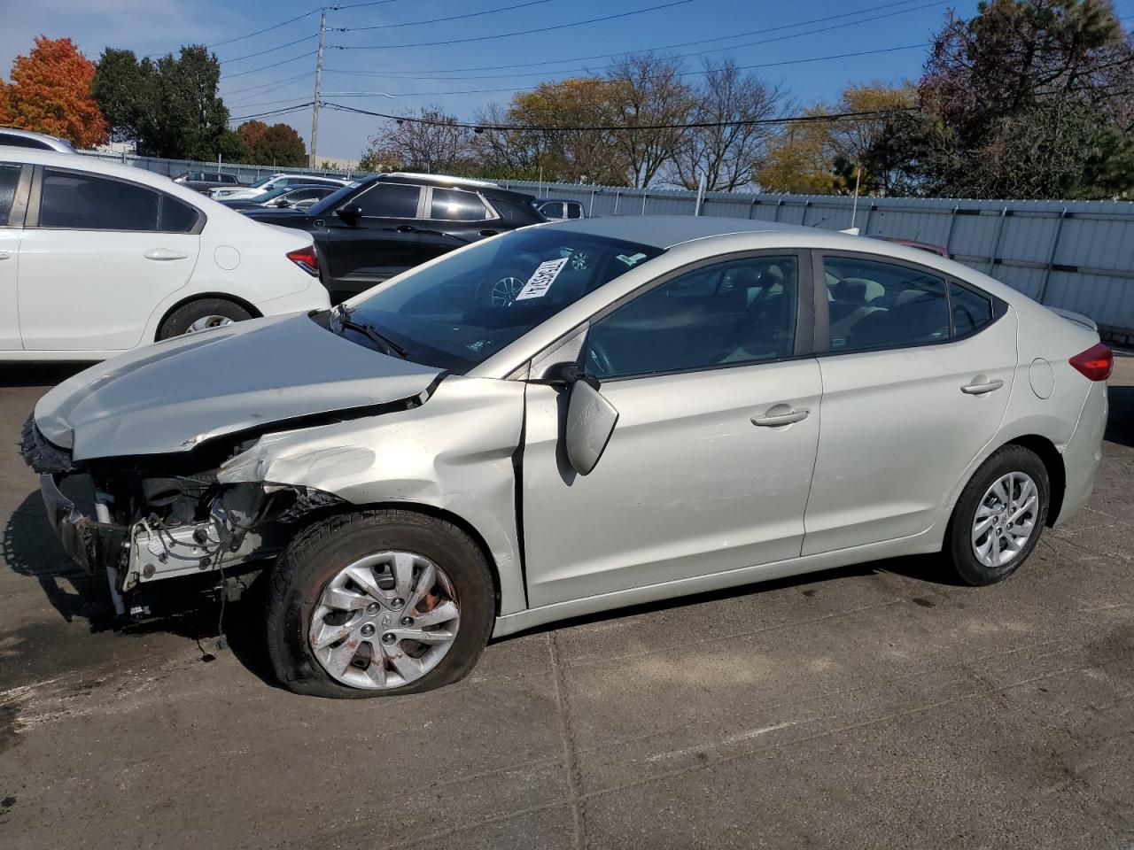 2017 Hyundai Elantra VIN KMHD74LF7HU074486