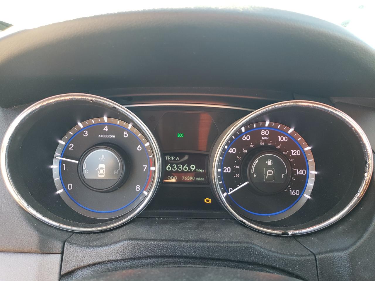 2014 Hyundai Sonata VIN 5NPEB4AC7EH893035 Copart auction photo, vandalism damage thumbnail 9