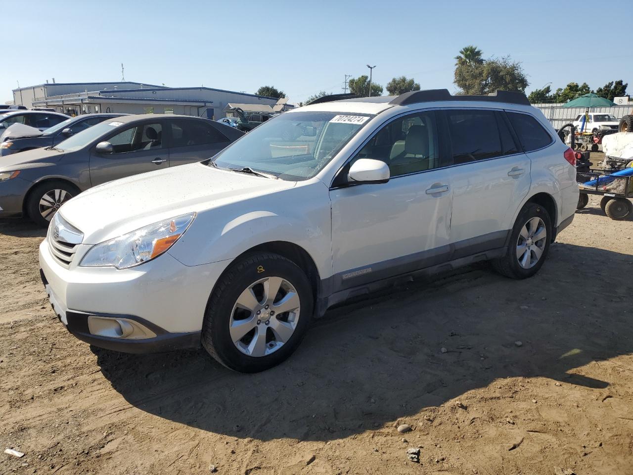 2010 Subaru Outback VIN 4S4BRBKC5A3346610
