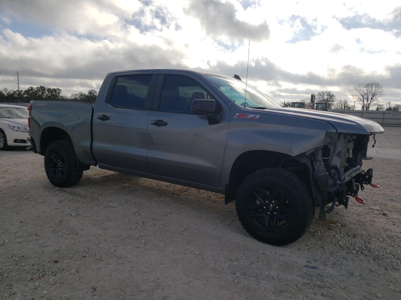 2022 Chevrolet Silverado VIN 3GCPYFED7NG136151 Copart auction photo, front end damage thumbnail 4