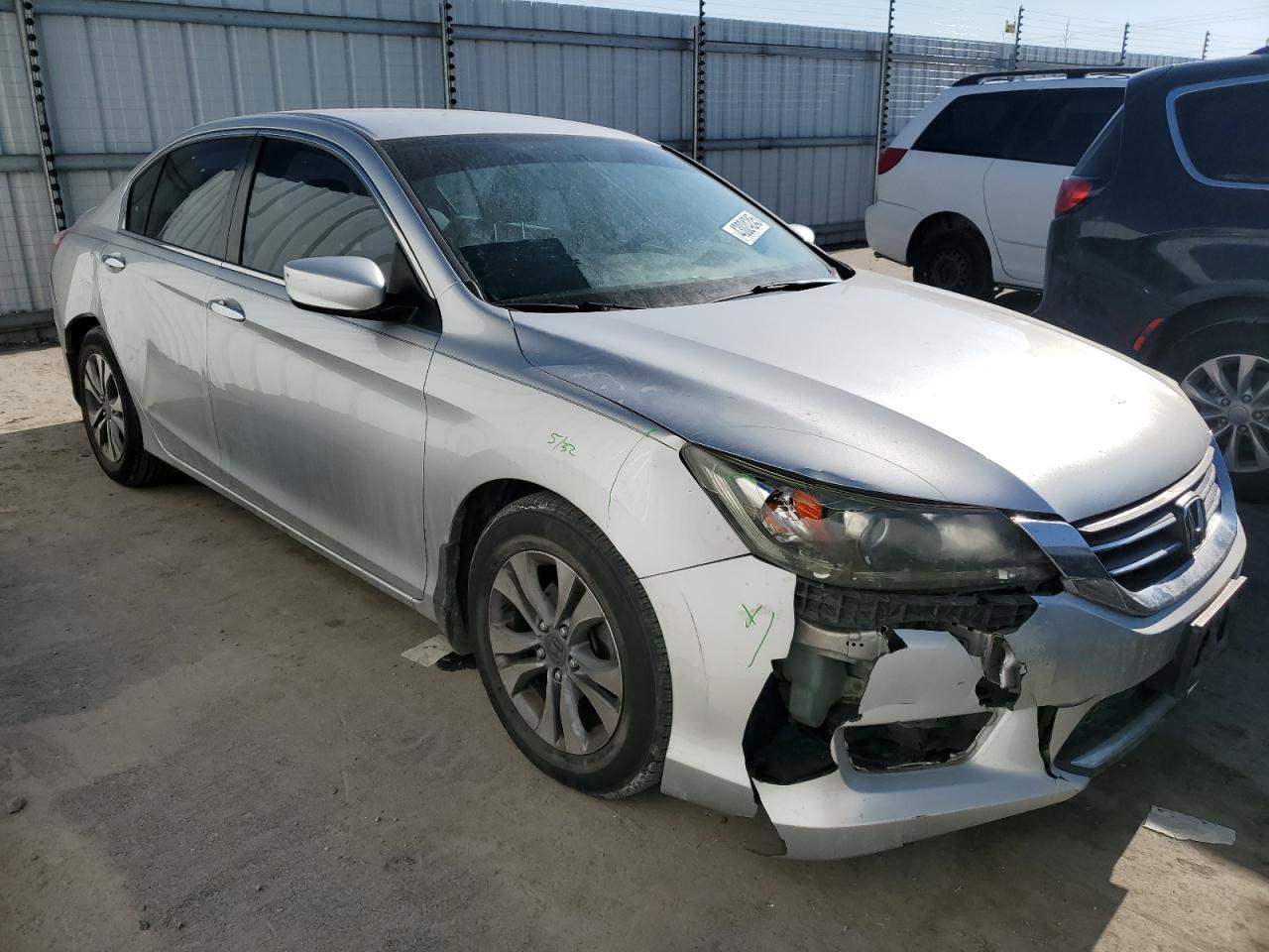 2014 Honda Accord VIN 1HGCR2F31EA041143 Copart auction photo, front end / rear end damage thumbnail 4