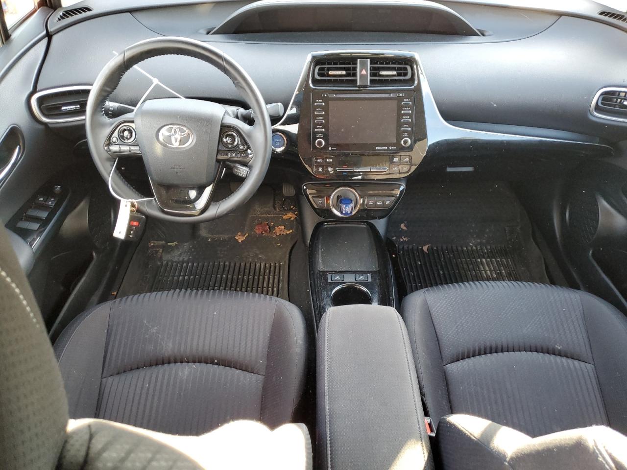 2021 Toyota Prius VIN JTDKAMFP7M3189963 Copart auction photo, front end damage thumbnail 8