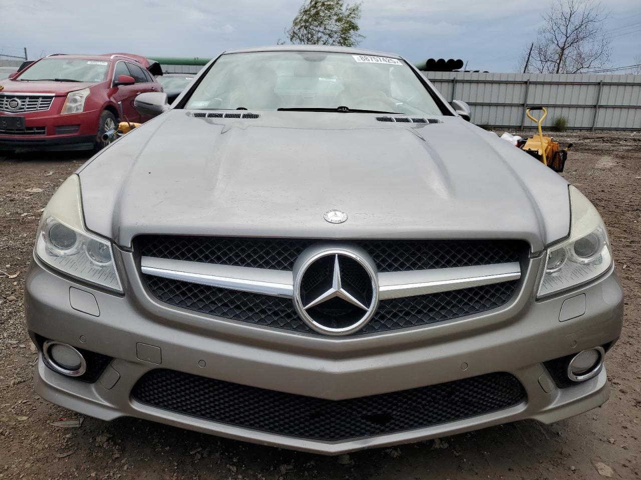 2009 Mercedes-Benz SL-klasse VIN WDBSK71F49F143492 Copart auction photo, water/flood / mechanical damage thumbnail 5