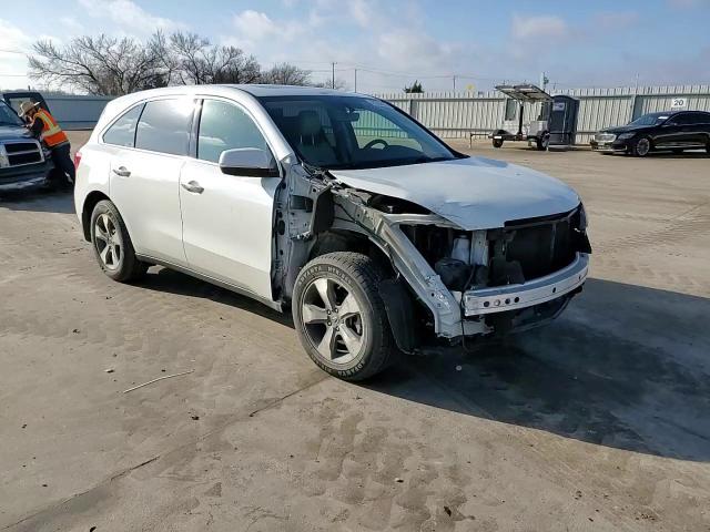 2016 Acura MDX VIN 5FRYD4H24GB009735 Copart auction photo, front end damage thumbnail 12