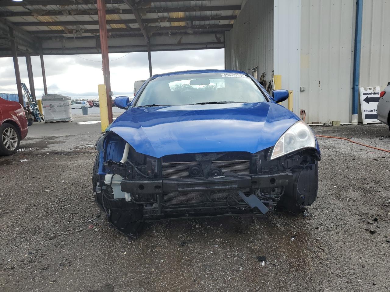 2010 Hyundai Genesis VIN KMHHU6KH3AU024957 Copart auction photo, front end damage thumbnail 5