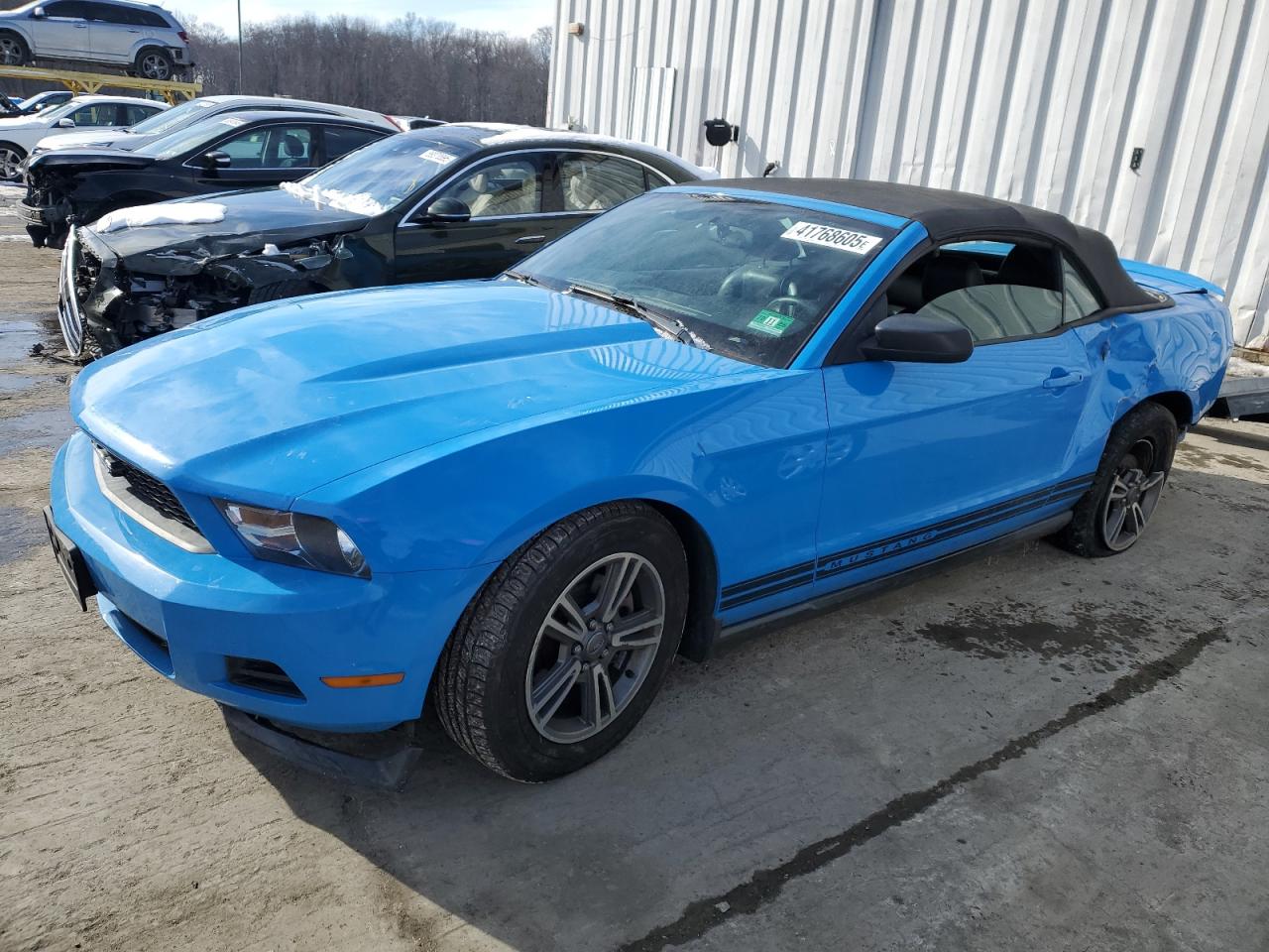 2012 Ford Mustang VIN 1ZVBP8EM5C5203663