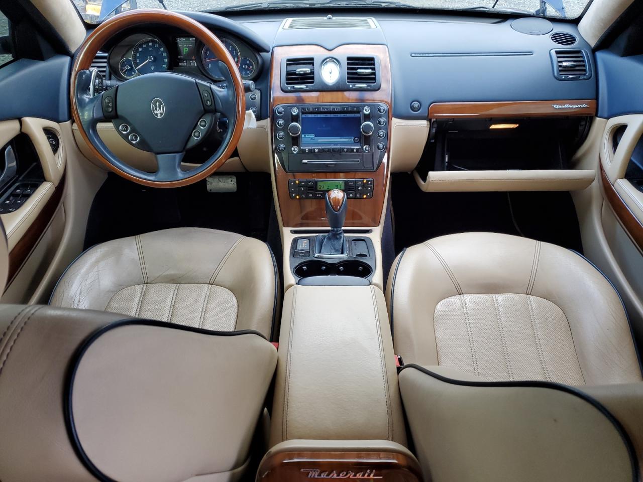 2009 Maserati Quattroporte VIN ZAMFK39A690044918 Copart auction photo, minor dent/scratches damage thumbnail 8