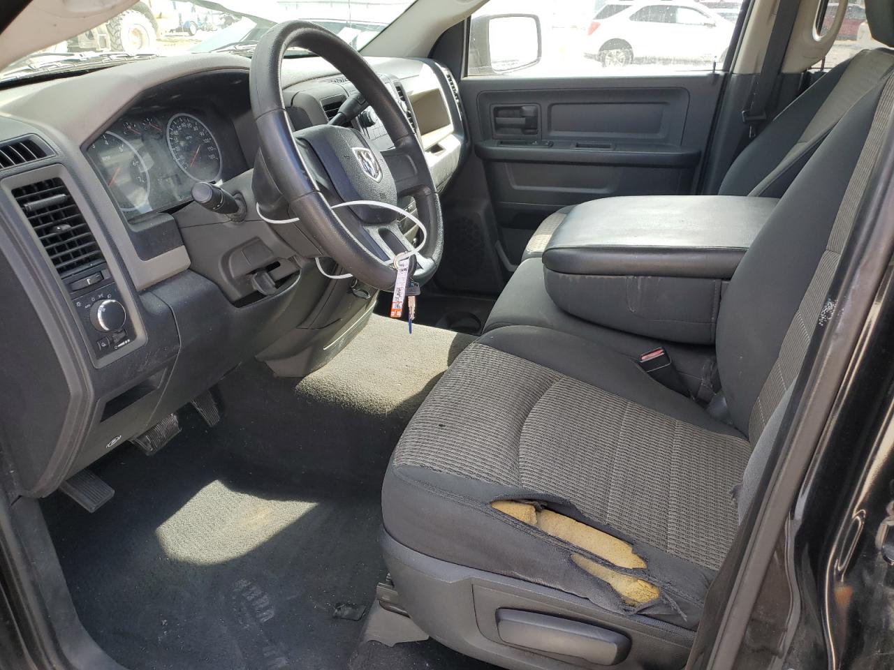 2010 Dodge RAM VIN 1D7RB1GP2AS247204 Copart auction photo, rear end damage thumbnail 7