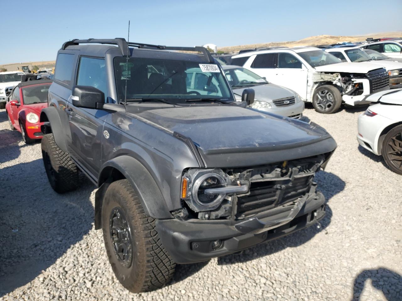 2022 Ford Bronco VIN 1FMDE5CP7NLB66865 Copart auction photo, front end damage thumbnail 4