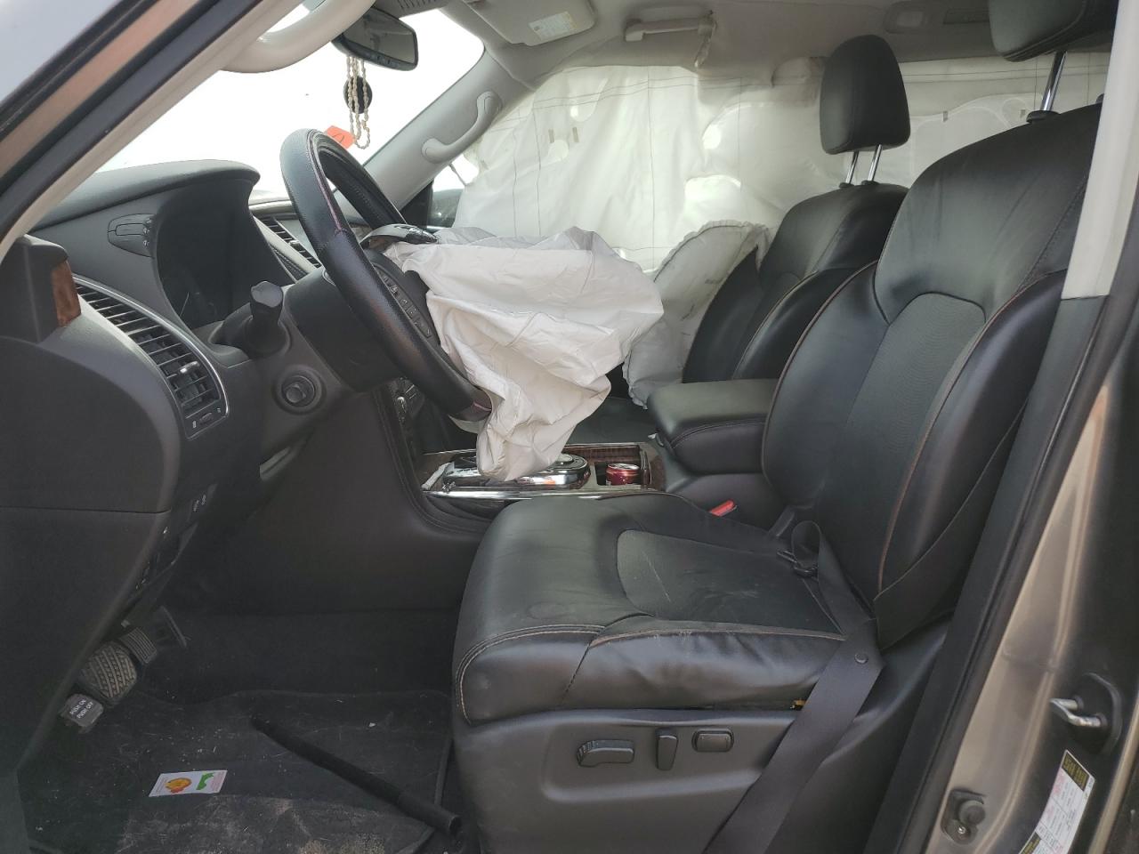 2019 Nissan Armada VIN JN8AY2ND5K9088843 Copart auction photo, front end / side damage thumbnail 7