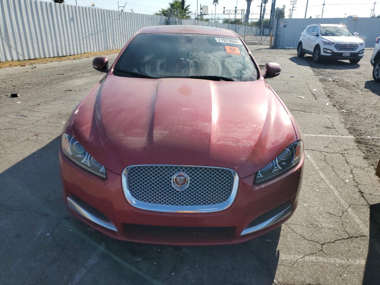 2015 Jaguar XF VIN SAJWA0FS1FPU67770 Copart auction photo, burn - interior / minor dent/scratches damage thumbnail 5