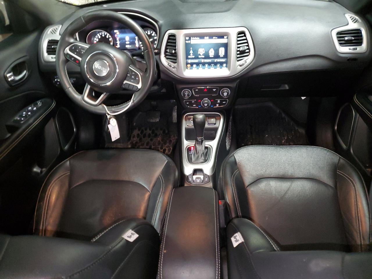 2021 Jeep Compass VIN 3C4NJCEBXMT511903 Copart auction photo, rear end / front end damage thumbnail 8