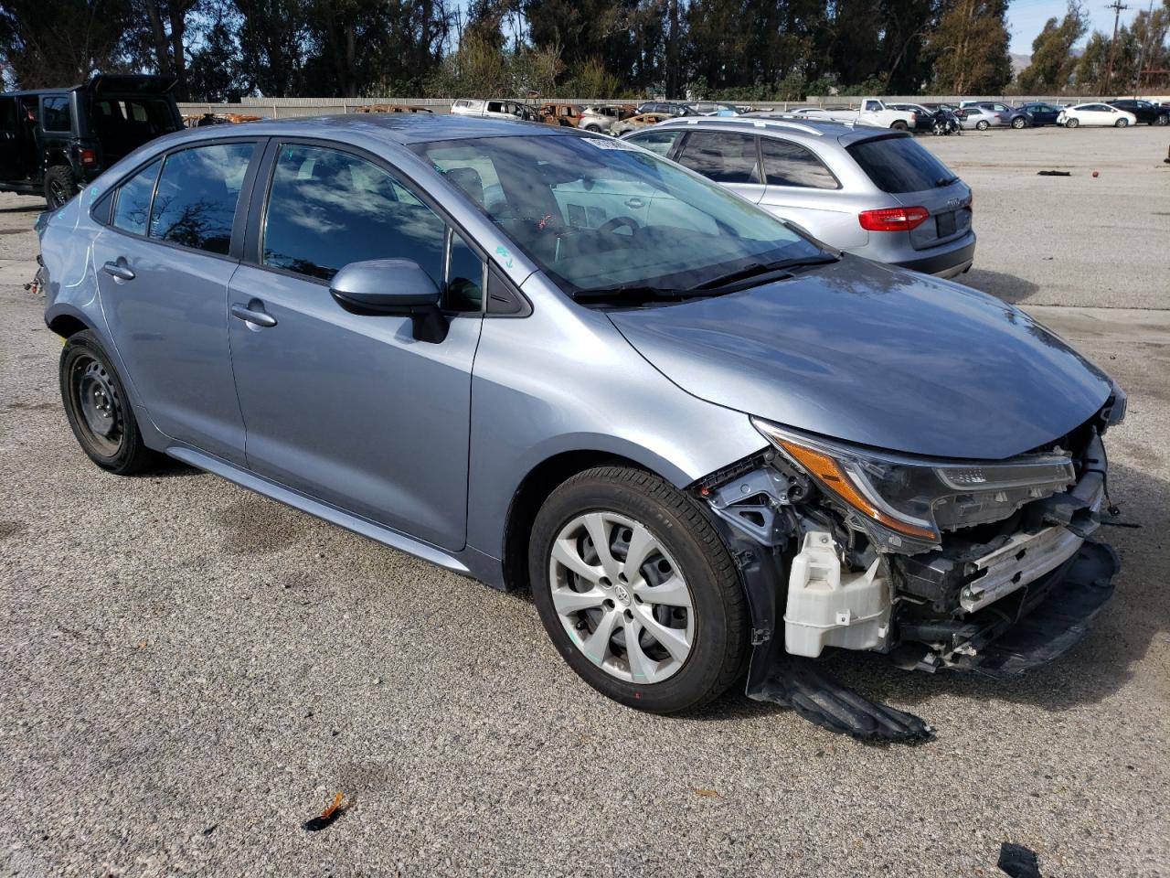 2021 Toyota Corolla VIN 5YFEPMAE4MP251005 Copart auction photo, front end / rear end damage thumbnail 4