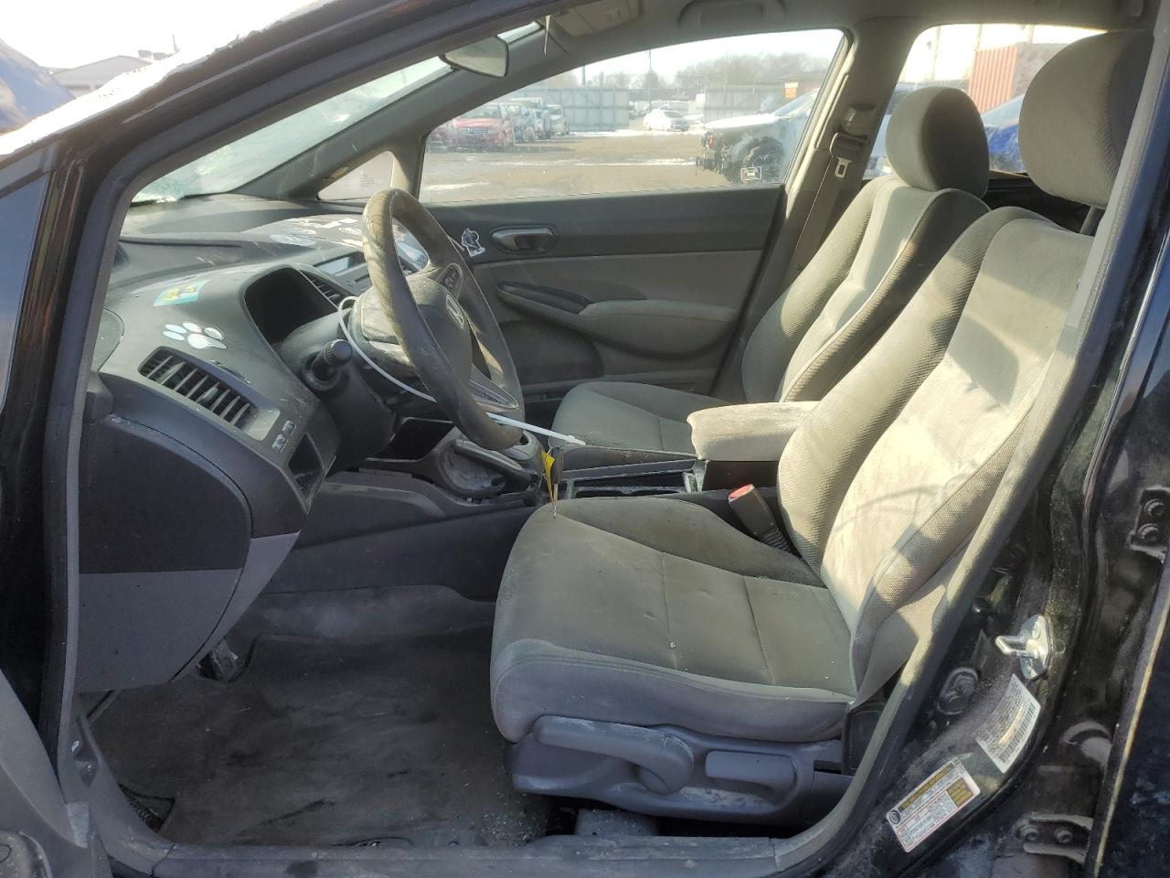 2010 Honda Civic VIN 2HGFA1F51AH319745 Copart auction photo, front end / rear end damage thumbnail 7