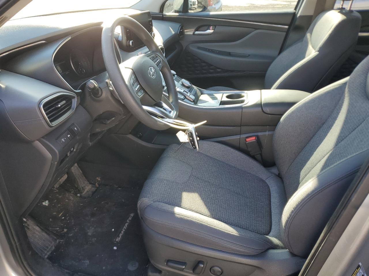 2022 Hyundai Santa Fe VIN 5NMS24AJ0NH415036 Copart auction photo, front end damage thumbnail 7